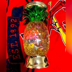 Bath & Body Works 3-Wick pineapple candle holder Nwts